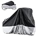 MOPHOTO Bike Cover Outdoor Waterproof Bicycle Covers Rain Sun UV Dust Wind Proof with Lock Hole for Mountain Road Electric Bike, Waterproof & Anti-UV Bike Tarp (75" L x 30" W x 44" H)