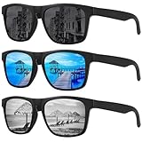 MEETSUN Polarized Sunglasses For Men Women UV Protection Square Frame Sport Fishing Driving Sunglasses