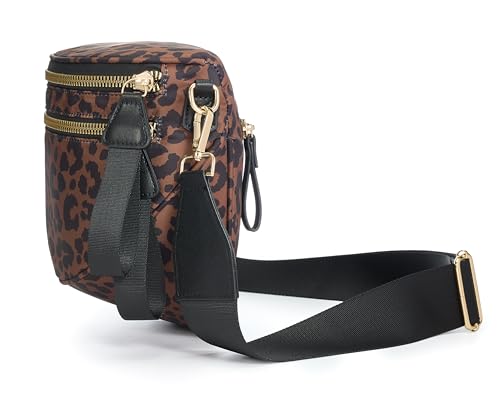 Image of FEIBOON Spacious Nylon Crossbody Bag Bum Bag Handbags Wallets Purses Trendy Shoulder Bag for Women