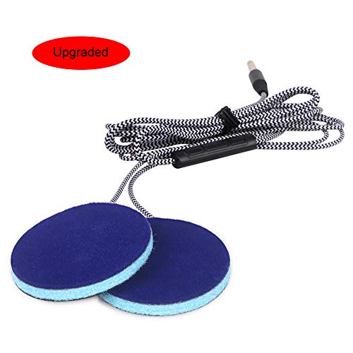 Sleep Ultra Thin Pillow Headphones with Mic, Control Button for Sleep Headphones. Headb