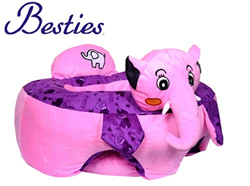 BESTIES-Cotton-Toddlers-Training-Seat-Baby-Safety-Sofa-Dining-ChairLearn-to-Sit-Stool-3-12-Months-PinkPurple
