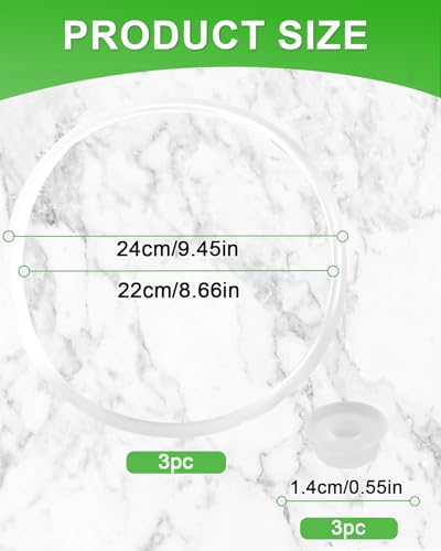 Juntas de Sellado Compatibles para Instant Pot 6 Quart 3 Piezas miniatura 6
