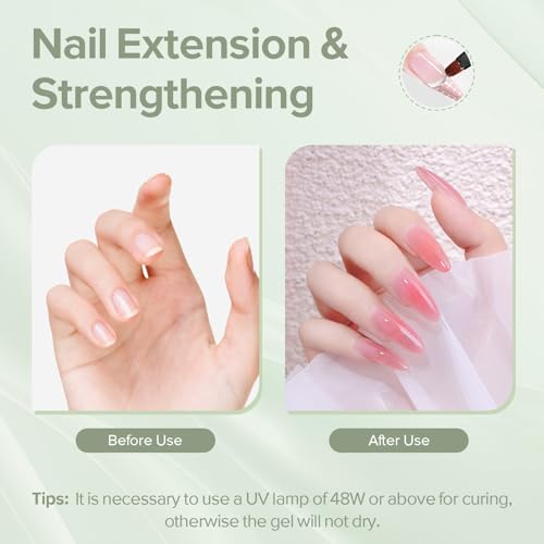 CANNI Builder Gel para Uñas 1 Fl Oz Soft Pink miniatura 3