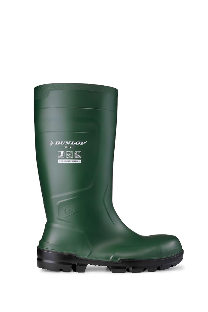 DUNLOP Protective Footwear, Work-It Full Safety, Verde Patrimonio, Talla