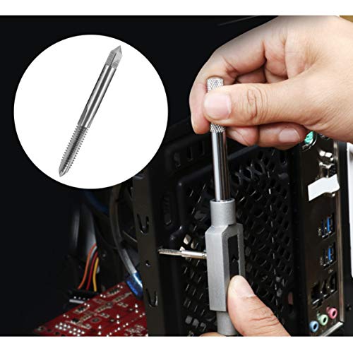 VILLCASE Conjunto de Ferramentas de Rosqueamento de Torneira E Matriz Torneira Manual Com Matriz Red