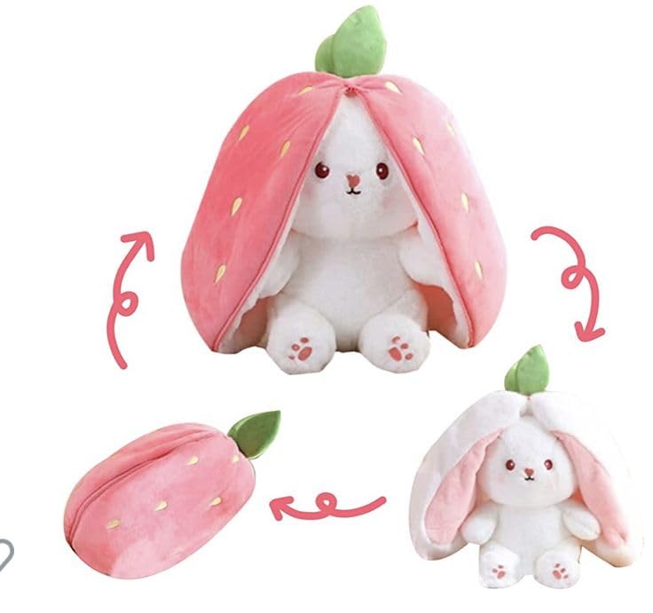 See full amazon price history chart for Strawberry Bunny Ear Plush Soft Toy, 25 cm, Pink and White Strawberry Bunny Ear Plush Soft Toy, 25 cm, Pink and White (B0DCWR5BCJ) Amazon Price History, Amazon Price Tracker