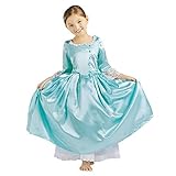 Weixu Hamilton Elizabeth Schuyler Royal Colonial Girl Kid Princess Costume Angelica Peggy Cosplay Victorian 130