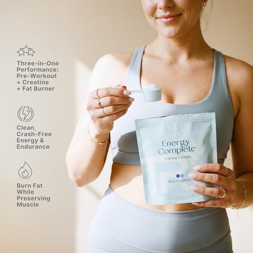 Image of TRU Supplements Supplements Energy, Pre Workout Training Formula, Vegan Friendly, No Jitters, Improve Workout Performance, Naturally Extracted Flavors, 20 Servings (Blue Raspberry)