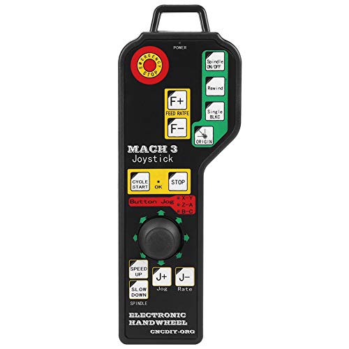 Controlador CNC USB de 6 ejes mando manual maquina de grabado router 2