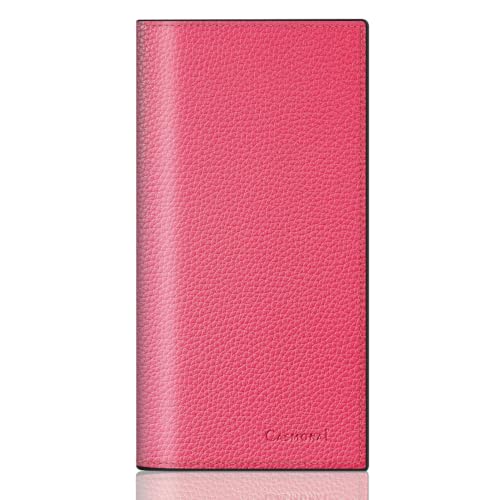 Image of CASMONAL Checkbook Cover for Women & Men, PU Leather Wallet RFID Blocking
