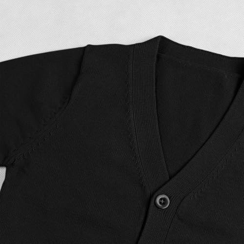 Kids Girls Knit Cardigan Sweaters Baby V Neck Long Sleeve Button Up Sweater Fall Winter Cute Trendy Warm Jackets2