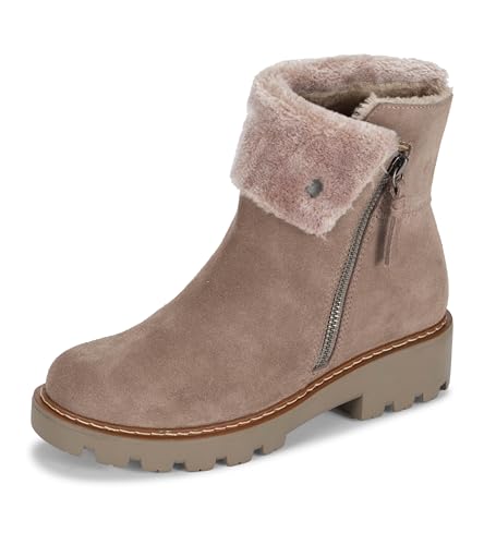 BareTraps Womens Wyoming Faux Suede Winter & Snow Boots Taupe 10 Medium (B,M)