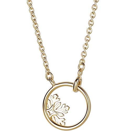 Collier en Argent 925 Flocon de Neige | Éclat Durable et Finition Fine pour Femme
