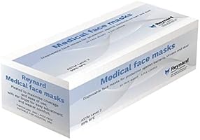 [50pcs] Medical 3-Ply Surgical Face Masks - ASTM Level 2 - AUST L 345357