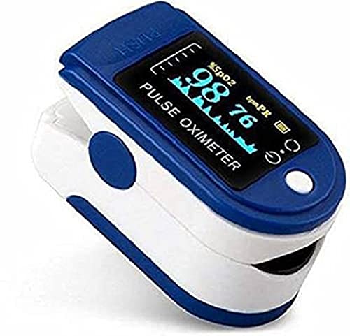Beaver C101H1 by Dailysoo Swadesi Fingertip Pulse Oximeter Professional Oxygen Saturation Monitor Oximeter for Spo2 Perfusion Index and Pulse Rate with OLED Digital Display, Heart Rate Monitor for Adults Children