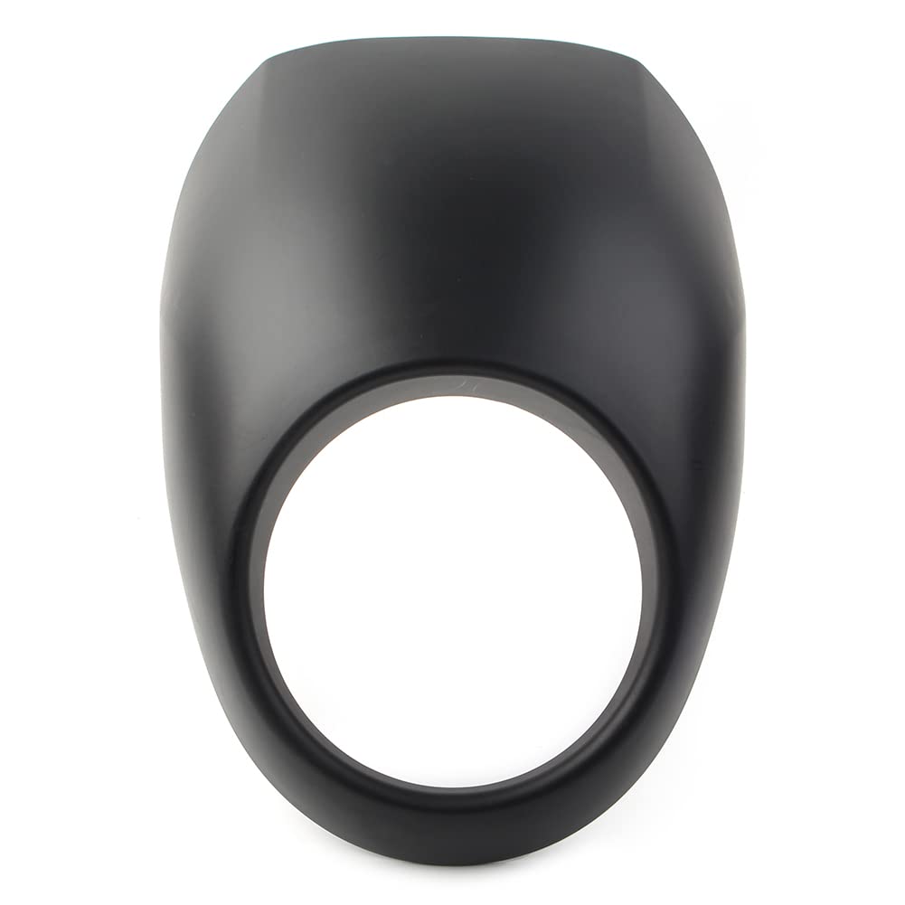 ヘッドライトカウル マットブラック スポーツスター 金具付 美品