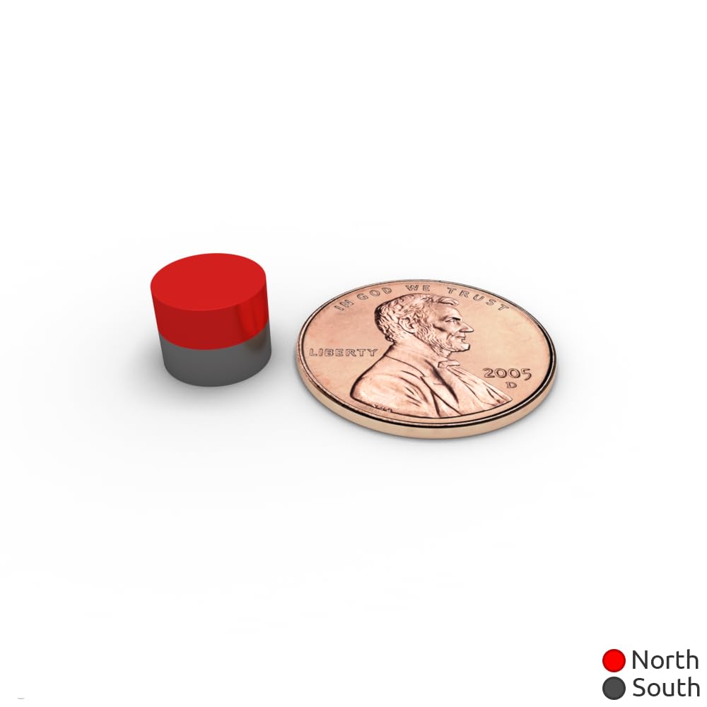 5/16 x 1/4 Inch Strong Neodymium Rare Earth Disc Magnets N52 (25 Pack)