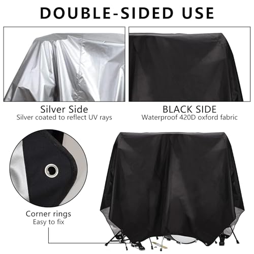 Housse de protection pour batterie pour support de percussion Musiin - 2