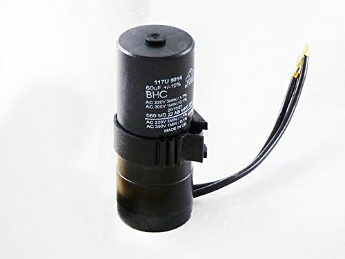 Danfoss 117U5014 CAPAC 60 MFD 220V ROUND W/ BKT