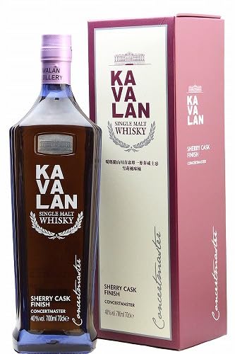 Jo RT[g}X^[ VF[tBjbV 700ml y̒ςɍL܂₩Ƃ߂ׂ̍炩z Kavalan Concertmaster Sherry Cask Finish Ki t