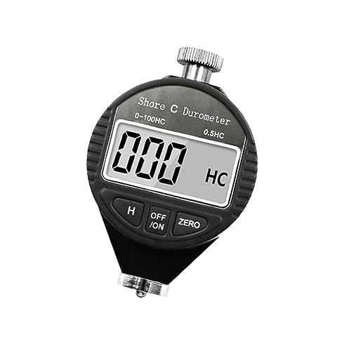 Duromètre numérique Shore A écran LCD haute précision pour tester dureté plastique tendre et pneu