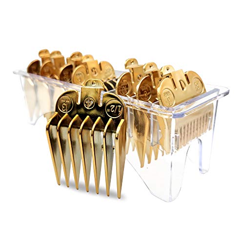 Professional Hair Clipper Guide Combs,Hair Clipper Cutting Guides/Combs #3170-400 -From 1/8inch to 1inch