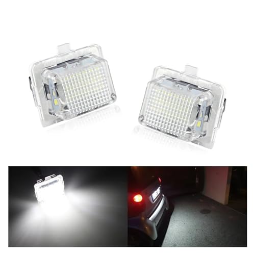 Elimina error de luz fundida con luces matrícula LED Benz W204 W212 sin hyper flash 2