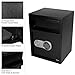 Electronic Safe Deposit Box - Drop Safe with Digital Keypad and 2 Manual Override Keys for Business Cash Drops or Home Safety by Paragon Safes (Black)