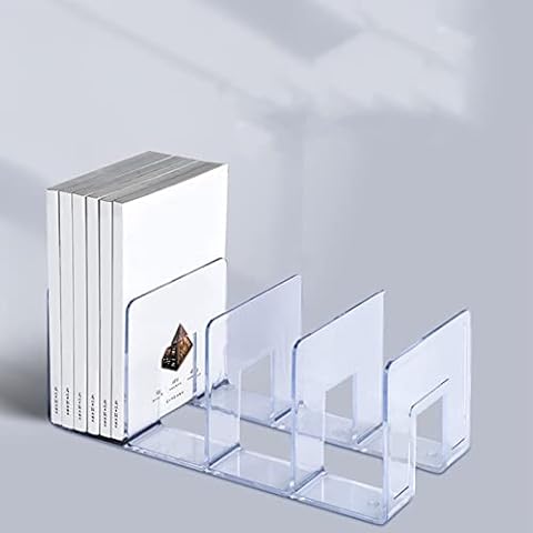Sujetalibros Transparente de Plástico Acrílico Cover