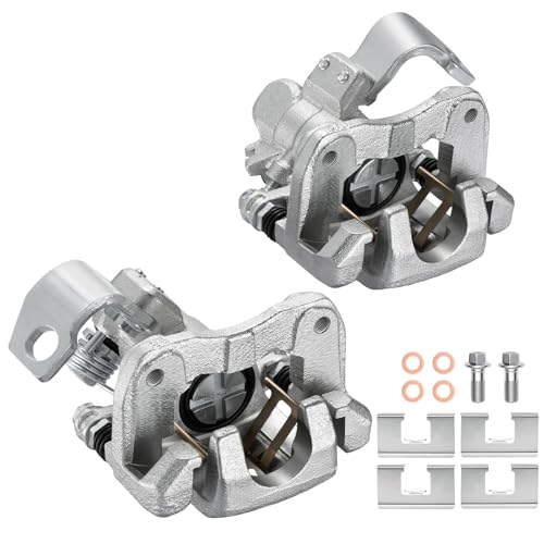 Image of Rear Brake Caliper Assembly Replaces for 19-B2678 19-B2679, Compatible with Acura EL 2001-2005 1.7L, for RSX 2002-2006 2.0L, Compatible with Honda Civic 2002-2005 1.7L 2.0L L4, GAS