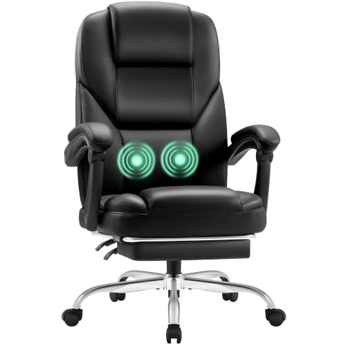 Furmax Massage Office Chair with Foot Rest