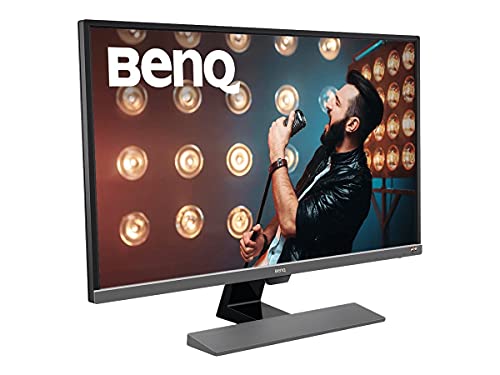 Image of BenQ EW3270U 32 inch(80cms) 3840x2160 4K VA 60Hz HDR10| 95%DCI-P3|treVolo Speakers(3W x 2)| USB-C| Bezel-Less Monitor|Anti-Glare| Brightness Intelligence Plus|Low Blue-Light|AMD Freesync|HDMI| DP|(Black)