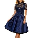 SKFLABOOF – SKFLABOOF Dirndl Damen Midi 'Dirndl Dirndlkleid Lang Trachte