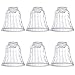 Westinghouse 8127700 Beveled Glass Bell Shade, Clear