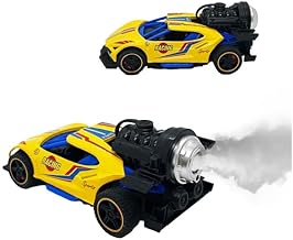 PRIME DEALS Exclusive Alloy Metal Die-Cast Street Racing Car 1:36 Model Car with Mist Smoke Spray Pull Back Die-cast Car Diecast Toy car with Light Music for Kids