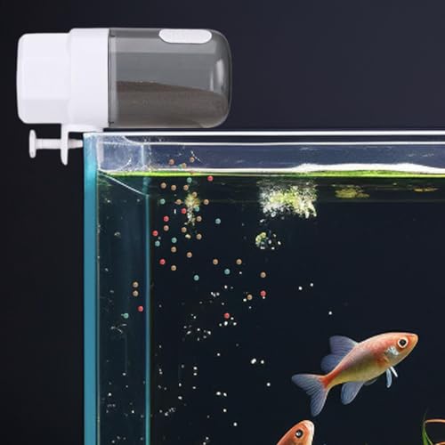 Automatic Fish Feeder - Intelligent Adjustable Fish Food Dispenser | Battery Powered Multifunctional Feeding Supplies, User-Friendly Fish Feeder for Aquarium - Image 3