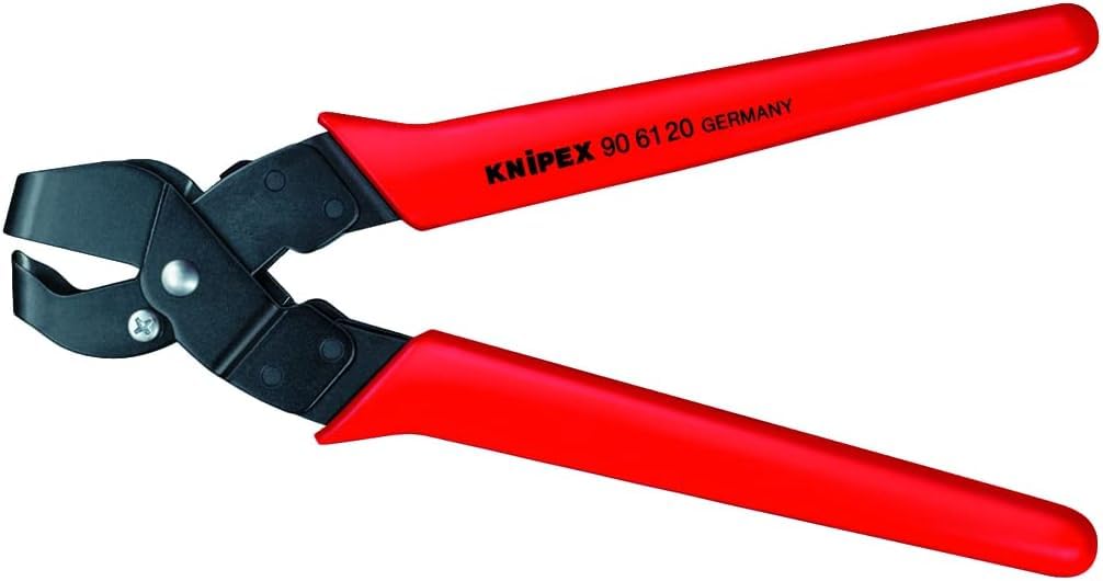 Knipex Pince emporte-pièces avec gaines en plastique 250 mm, 90 61 20