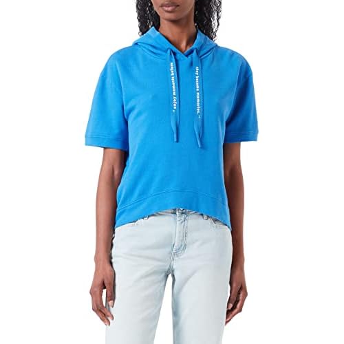 s.Oliver Women's Sweatshirt, Kurzarm, Blue, 42