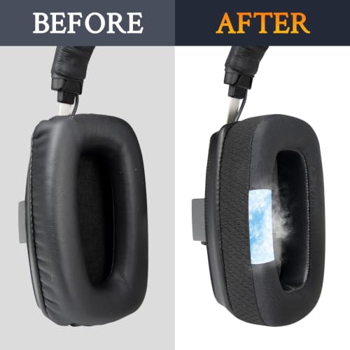 SOULWIT Cooling Earpads para Beyerdynamic DT100/DT109/DT150/DT190 - Negro | para Auriculares DT100/DT102/DT108/DT109/DT150/DT190 miniatura 4