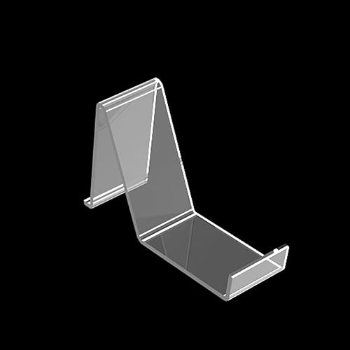 Miniatura 4 de Wresty 2 pares4 unids acrílico zapatería soportes de exhibición de sandalias transparentes soporte de exhibición de tacón alto para centros