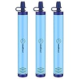 Survival Straw Water Filter, TIK Tok Personal Water Filter Straw for Hiking, Camping, Travel, and...
