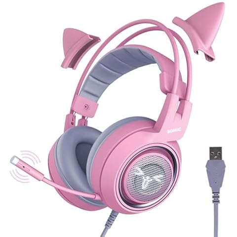 Casque de jeu Somic G951pink Cover