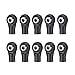 Que-T 10pcs M3 Plastic Ball Head Link Rod Ends Joint Linkage for 1/10 RC Axial SCX10 Crawler Car (C)