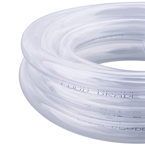 dernord pvc tubing 3834id x 1234od flexible clear vinyl hose 10 feet for food grade