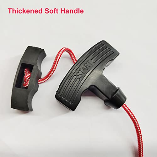 Petoor Ayellow 41A2828 Garage Emergency Release Pull Rope Cord Handle Kit Garage Opener, Red Black #TOP4