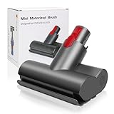 Mini Motorized tool Compatible with Dyson V7 V8 V10 V11 V15 Cordless Vacuum Cleaners, replacement vacuum cleaner heads, suitable for removing stubborn dirt on mattresses, furniture and stairs