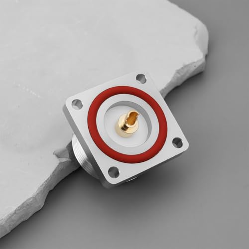 Conector Coaxial OTOTEC 7/16 DIN Panel 4 Agujeros Hembra miniatura 7