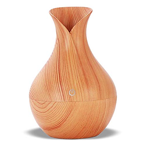 Difusor de Aromas Aromatizador e Umidificador Tulipinha Light Wood 130 ml Animus Bem Estar +