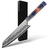 EINZIGARTIGER HOLZGRIFF - Muster und Farbe jedes einzelnen Oktagonholzgriffes sind individuell. Dadurch ist Ihr Chefmesser einzigartig und etwas ganz Besonderes.