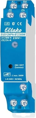Eltako EUD12NPN-BT/300W-230V Universal-Dimmschalter (21100807)